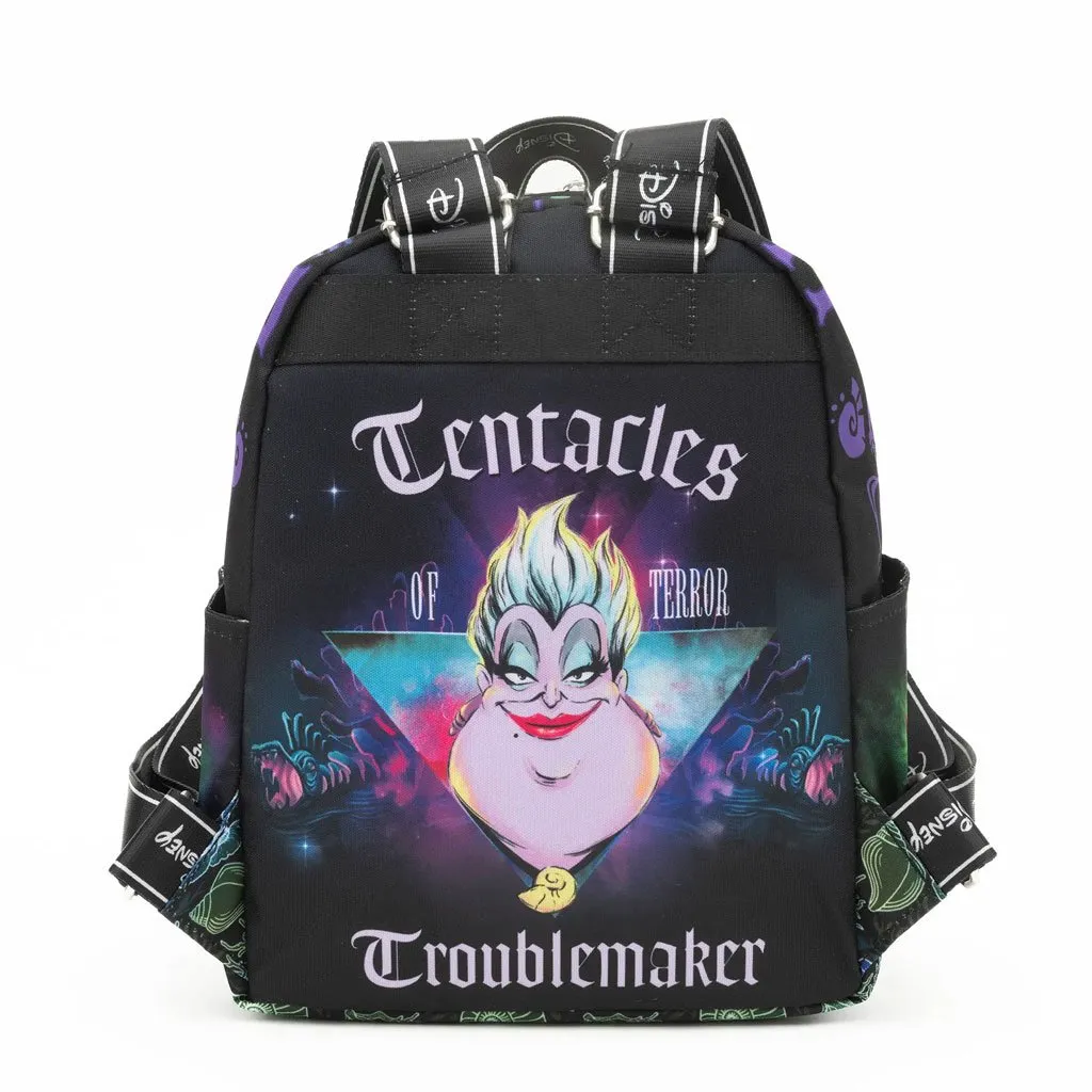 WondaPop Disney Villains The Little Mermaid Ursula 13 Nylon Mini Backpack