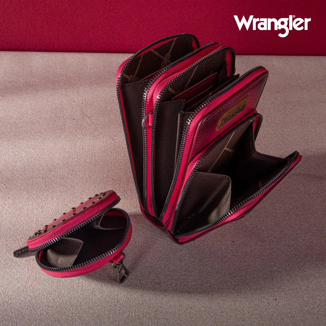 Wrangler Crossbody Bag - Hot Pink