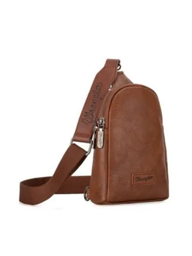 Wrangler Sling Bag/Crossbody/Chest Bag - Brown