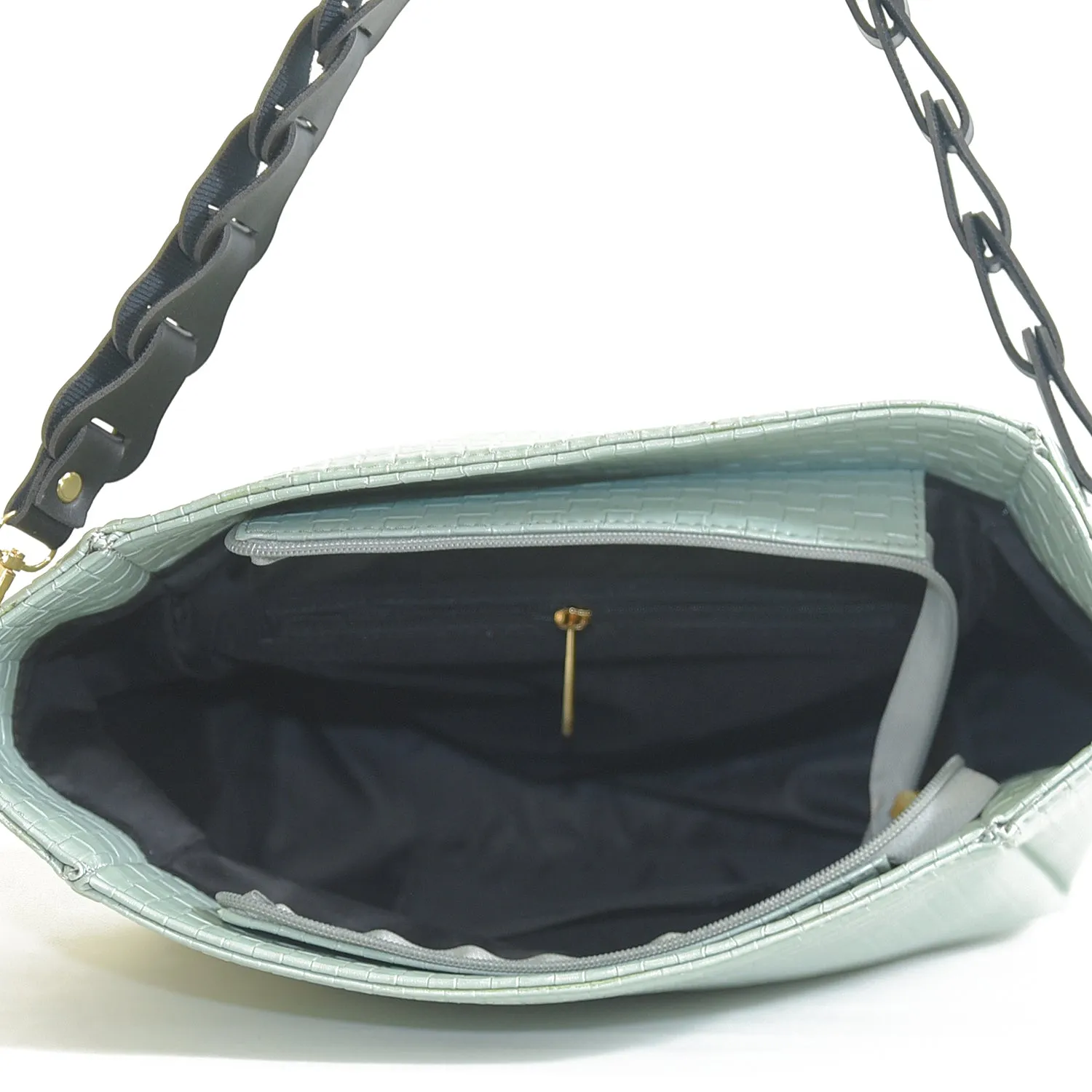 zurich green handbag